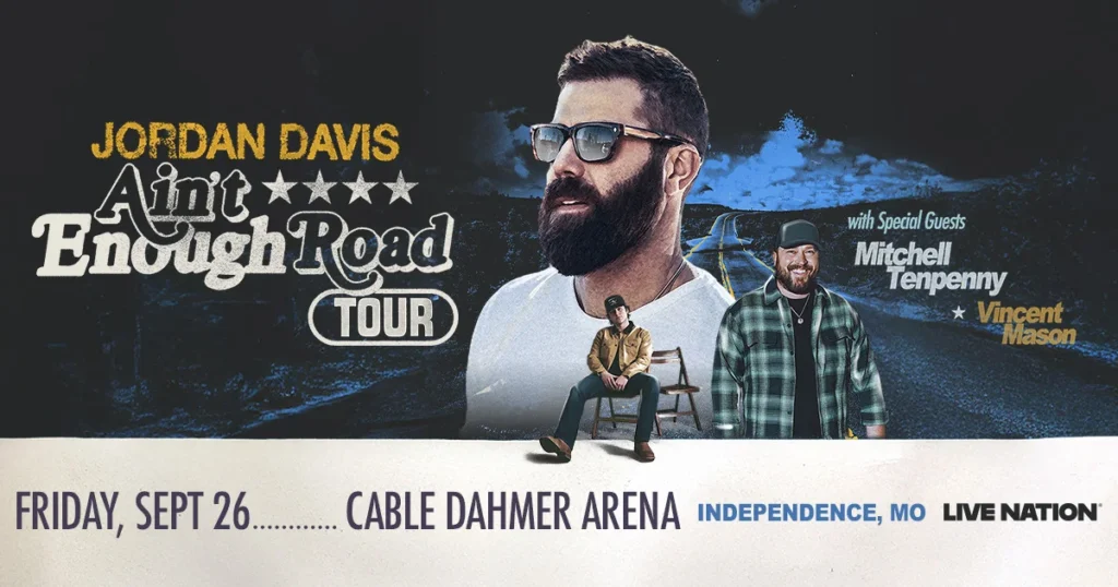 Jordan Davis at Cable Dahmer Arena